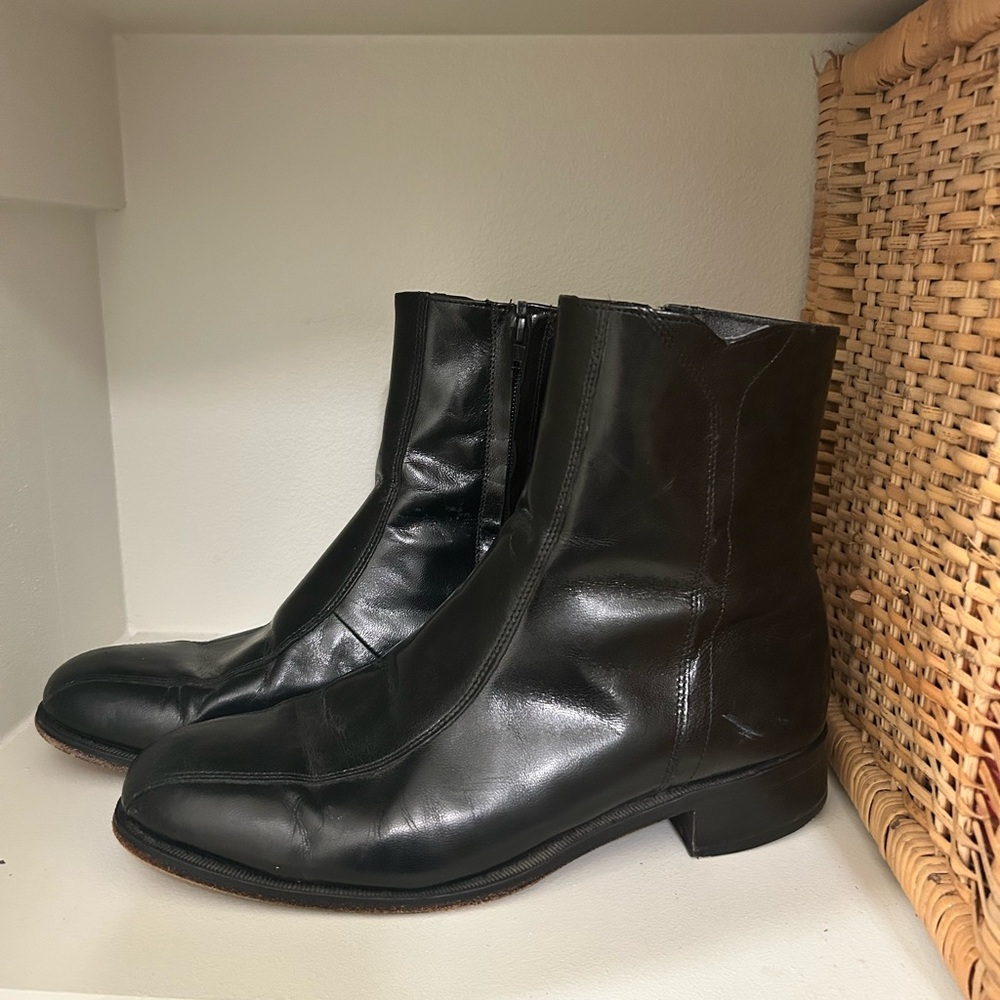 Florsheim Black Leather Men's Boots